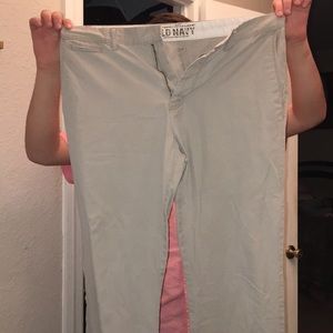 Old navy slim fit khaki pants